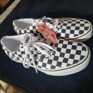 NWT Checkered Vans